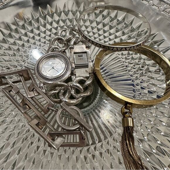 Brighton | Michael Kors | 925 bracelet bundle hassle bangle hearts chunky j525 - Picture 1 of 13